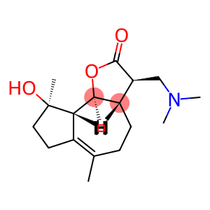 Azuleno[4,5-b]furan-2(3H)-one, 3-[(dimethylamino)methyl]-3a,4,5,7,8,9,9a,9b-octahydro-9-hydroxy-6,9-dimethyl-, (3R,3aS,9R,9aS,9bS)-rel-