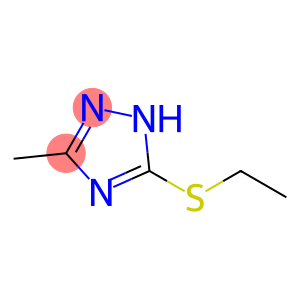 1H-1,2,4-Triazole, 5-(ethylthio)-3-methyl-