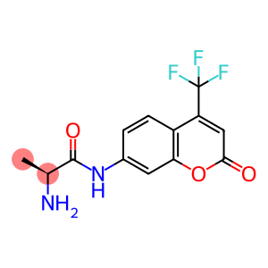 Propanamide, 2-amino-N-[2-oxo-4-(trifluoromethyl)-2H-1-benzopyran-7-yl]-, (S)- (9CI)