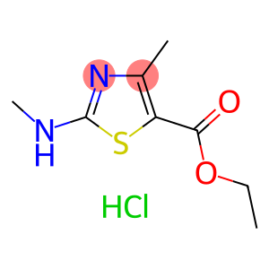 Ethyl 4-methyl-2-(methylamino)-1,3-thiazole-5-carboxylate hydrochloride