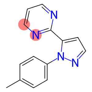 2-(1-(对-甲苯基)-1H-吡唑-5-基)嘧啶