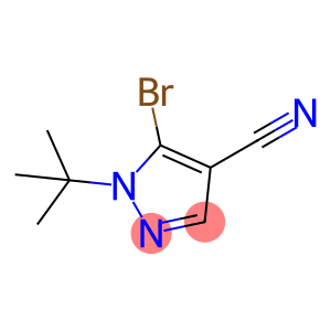 5 -溴- 1 -叔丁基-1H -吡唑- 4 -腈