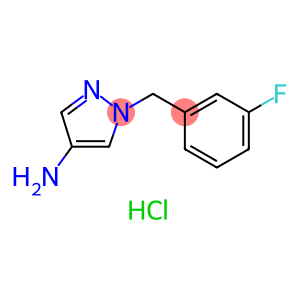 1-(3-fluorobenzyl)-1H-pyrazol-4-amine dihydrochloride