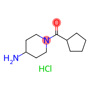 (4-Aminopiperidin-1-yl)(cyclopentyl)methanone hydrochloride