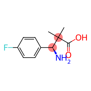 (3S)-3-AMINO-3-(4-FLUOROPHENYL)-2,2-DIMETHYLPROPANOIC ACID