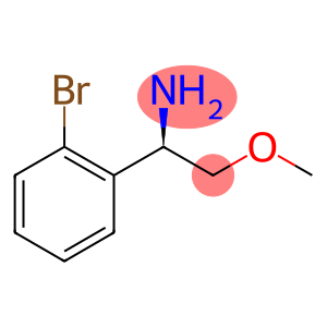 Benzenemethanamine, 2-bromo-α-(methoxymethyl)-, (αR)-