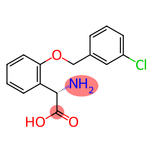 Benzeneacetic acid, α-amino-2-[(3-chlorophenyl)methoxy]-, (αS)-