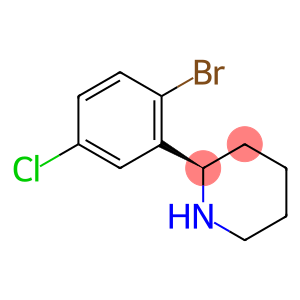 (2R)-2-(2-bromo-5-chlorophenyl)piperidine