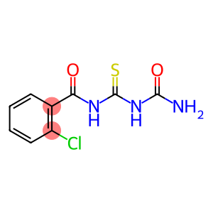 Benzamide, N-[[(aminocarbonyl)amino]thioxomethyl]-2-chloro-