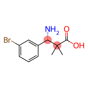 (3S)-3-AMINO-3-(3-BROMOPHENYL)-2,2-DIMETHYLPROPANOIC ACID