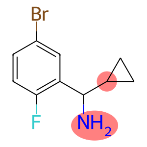 1-(5-Bromo-2-fluorophenyl)-1-cyclopropylmethanamine