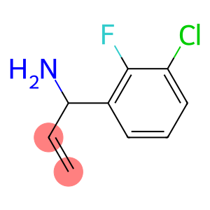 1-(3-CHLORO-2-FLUOROPHENYL)PROP-2-EN-1-AMINE