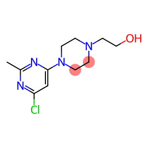 1-Piperazineethanol, 4-(6-chloro-2-methyl-4-pyrimidinyl)-