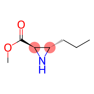 2-Aziridinecarboxylicacid,3-propyl-,methylester,(2R-trans)-(9CI)