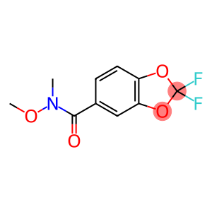 1,3-Benzodioxole-5-carboxamide, 2,2-difluoro-N-methoxy-N-methyl-