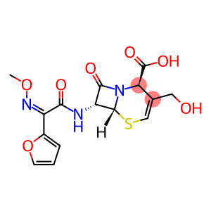 5-THIA-1-AZABICYCLO[4.2.0]OCT-3-ENE-2-CARBOXYLIC ACID, 7-[[2-FURANYL(METHOXYIMINO)ACETYL]AMINO]-3-(HYDROXYMETHYL)-8-OXO-, [2R-[2伪,6伪,7尾(Z)]]- (9CI)