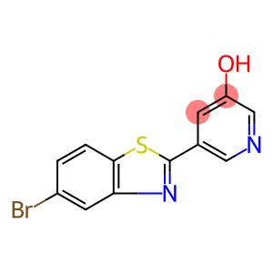 3-Pyridinol, 5-(5-bromo-2-benzothiazolyl)-