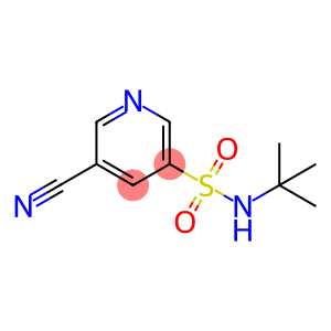 N-(tert-butyl)-5-cyanopyridine-3-sulfonamide