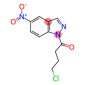 1-(4-CHLOROBUTANOYL)-5-NITRO-1H-INDAZOLE