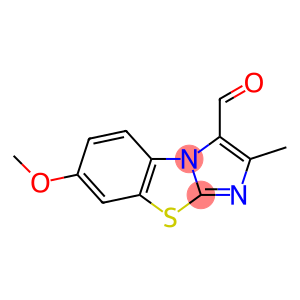 7-METHOXY-2-METHYLIMIDAZO[2,1-B]BENZOTHIAZOLE-3-CARBOXALDEHYDE