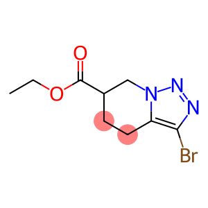 3-溴-4,5,6,7-四氢-[1,2,3]三唑并[1,5-a]吡啶-6-羧酸乙酯