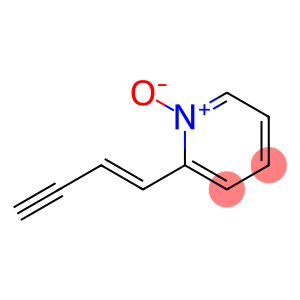 Pyridine, 2-(1-buten-3-ynyl)-, 1-oxide, (E)- (9CI)