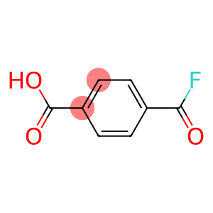 Benzoic acid, 4-(fluorocarbonyl)- (9CI)