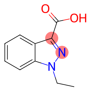 1H-Indazole-3-carboxylic acid, 1-ethyl-