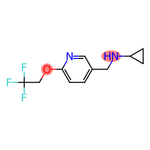 N-Cyclopropyl-6-(2,2,2-trifluoroethoxy)-3-pyridinemethanamine