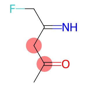 2-Pentanone, 5-fluoro-4-imino- (9CI)