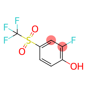 Phenol, 2-fluoro-4-[(trifluoromethyl)sulfonyl]-