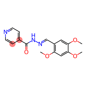 N-[(E)-(2,4,5-trimethoxyphenyl)methylideneamino]pyridine-4-carboxamide