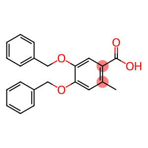 2-甲基-4,5-二苄氧基苯甲酸