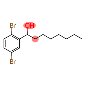 2,5-Dibromo-α-heptylbenzenemethanol