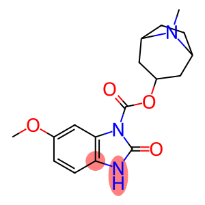 (3-endo)-8-Methyl-8-azabicyclo[3.2.1]oct-3-yl 2,3-dihydro-6-methoxy-2-oxo-1H-benzimidazole-1-carboxylate