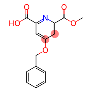 2,6-Pyridinedicarboxylic acid, 4-(phenylmethoxy)-, 2-methyl ester