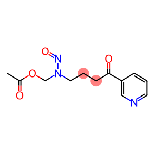 1-Butanone, 4-[[(acetyloxy)methyl]nitrosoamino]-1-(3-pyridinyl)-