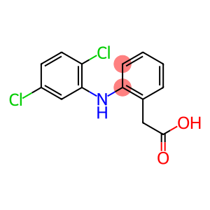 2-(2,5-Dichloroanilino)benzeneacetic acid