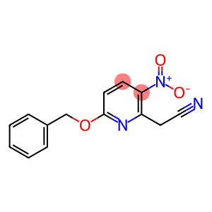 2-(6-(苄氧基)-3-硝基吡啶-2-基)乙腈