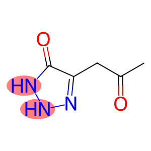 4H-1,2,3-Triazol-4-one, 2,3-dihydro-5-(2-oxopropyl)- (9CI)