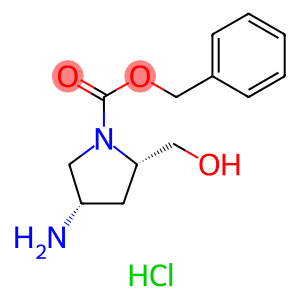 (2S,4S)-1-Cbz-2-Hydroxymethyl-4-aminopyrrolidine hydrochloride