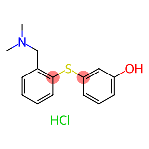 Phenol, 3-[[2-[(dimethylamino)methyl]phenyl]thio]-, hydrochloride (1:1)