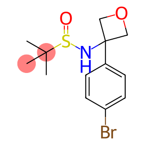 N-(3-(4-Bromophenyl)oxetan-3-yl)-2-methylpropane-2-sulfinamide