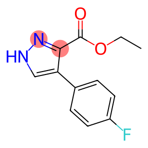 1H-Pyrazole-3-carboxylic acid, 4-(4-fluorophenyl)-, ethyl ester