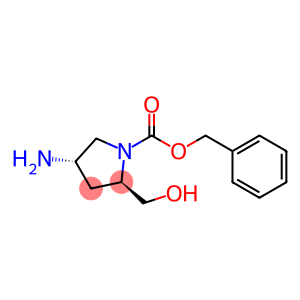 (2R,4S)-4-氨基-2-(羟基甲基)吡咯烷-1-羧酸苄酯