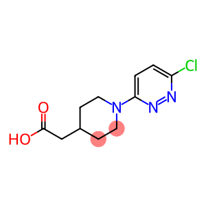 2-(1-(6-chloropyridazin-3-yl)piperidin-4-yl)acetic acid