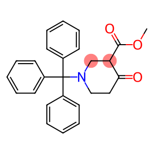 3-Piperidinecarboxylic acid, 4-oxo-1-(triphenylMethyl)-, Methyl ester