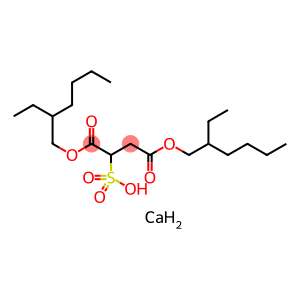 Bis[3-sulfosuccinic acid 1,4-bis(2-ethylhexyl)]calcium salt