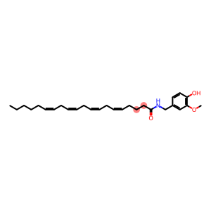 (5Z,8Z,11Z,14Z)-N-[(4-Hydroxy-3-methoxyphenyl)methyl]-5,8,11,14-Eicosatetraenamide