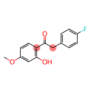 Ethanone, 2-(4-fluorophenyl)-1-(2-hydroxy-4-methoxyphenyl)-